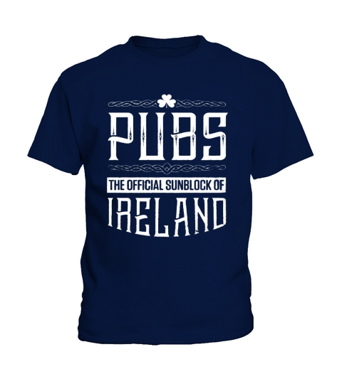 Pubs the official sunblock of ireland Kids T-Shirt