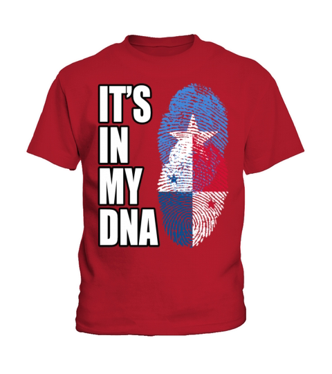 Somali And Panamanian Vintage Heritage DNA Flag Kids T-Shirt
