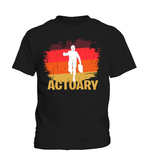 Vintage Actuary Design Kids T-Shirt