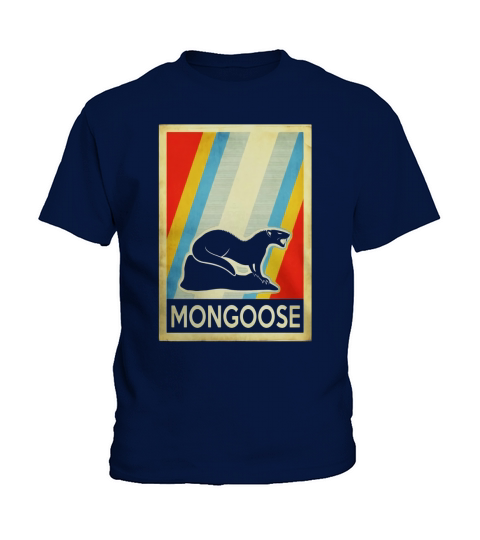 Vintage style mongoose tshirt Kids T-Shirt