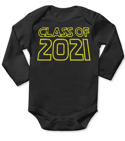 Class Of 2021 Long Sleeve Baby One-Piece