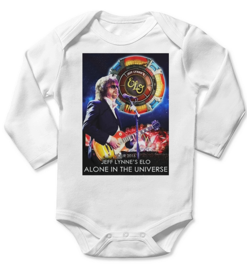 JEFF LYNNE ALONE IN THE UNIVERSE shirt Long Sleeve Baby One-Piece