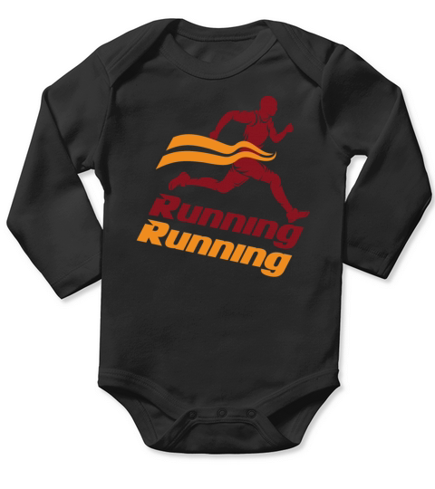Running Long Sleeve Baby One-Piece