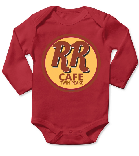 Twin Peaks RR Cafe T-Shirt Long Sleeve Baby One-Piece