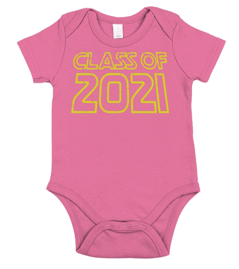 Class Of 2021 Short Sleeve Baby One-Piece
