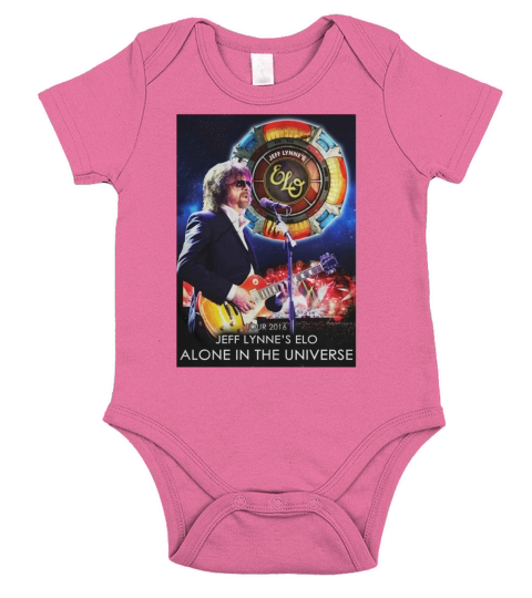 JEFF LYNNE ALONE IN THE UNIVERSE shirt Short Sleeve Baby One-Piece