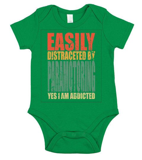 Paramotoring Saying funny Short Sleeve Baby One-Piece