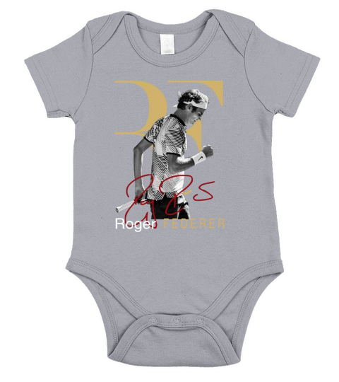 Roger Federer Perfect Short Sleeve Baby One-Piece