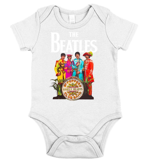 The Beatles Lonely Hearts Sergeant Club Band shirt - Baby Onesie Short Sleeve Baby One-Piece