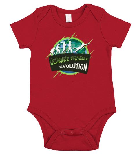 Ultimate Frisbee Evolution Short Sleeve Baby One-Piece