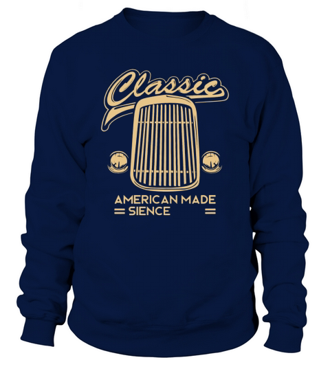 classic vintage car grill Sweatshirt Unisex