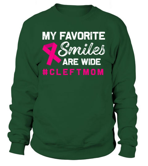 Cleft Palate Lip Fun Beat Strong Awareness print Sweatshirt Unisex