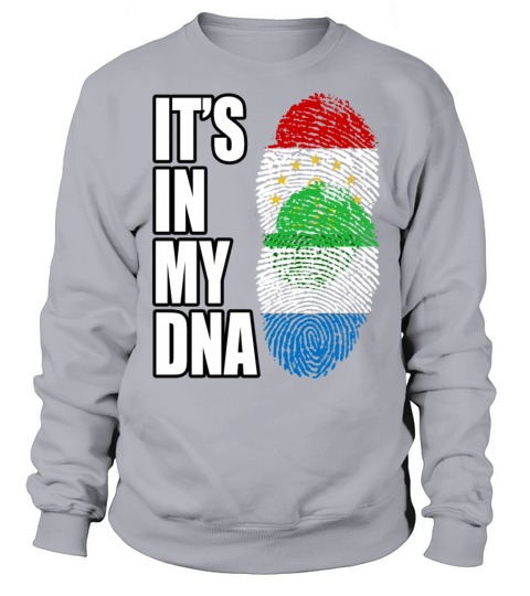 Tajikistani And Sierra Leonean Vintage Heritage DN Sweatshirt Unisex