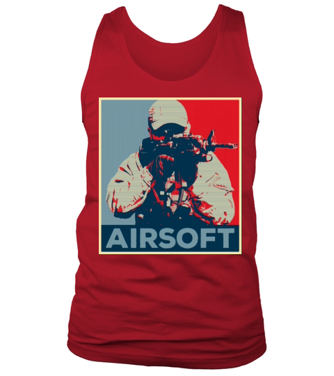 Airsoft Vintage Poster Tank Top Unisex