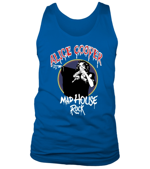 Alice Cooper Mad House Rock Tank Top Unisex
