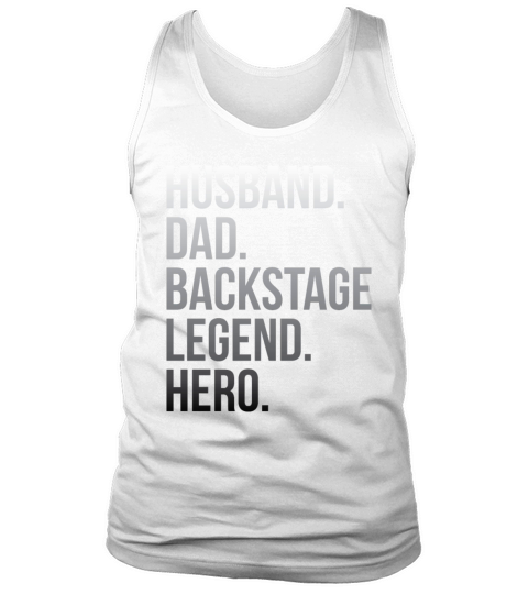 Stage Crew Quote for your Backstage Tech Husband Tank Top Unisex