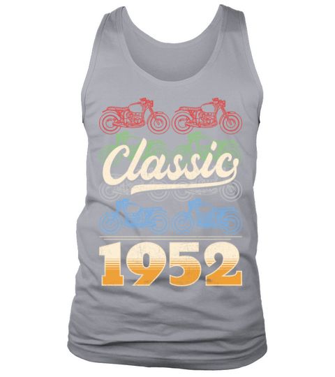 Vintage 1952 Original Parts Motorcycle Rider Tank Top Unisex