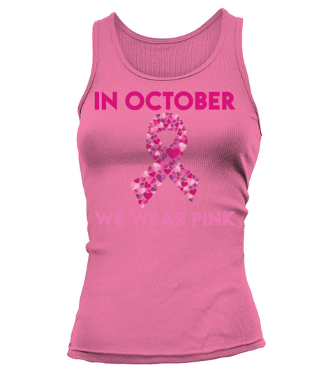 Breast Cancer Awareness T Shirt Tank top Woman