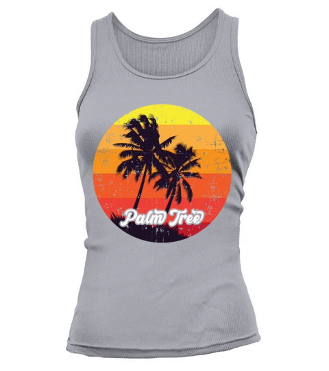 palm trees Tank top Woman