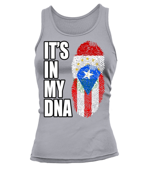 Tajikistani And Puerto Rican Vintage Heritage DNA Tank top Woman