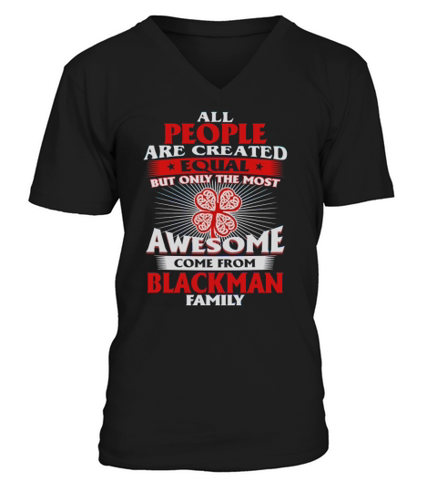 Its a Blackman Thing You Wouldnt Understand - Name Custom T-Shirts V-Neck T-shirt
