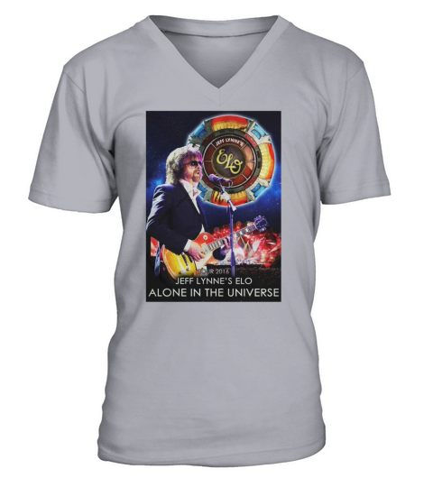 JEFF LYNNE ALONE IN THE UNIVERSE shirt V-Neck T-shirt