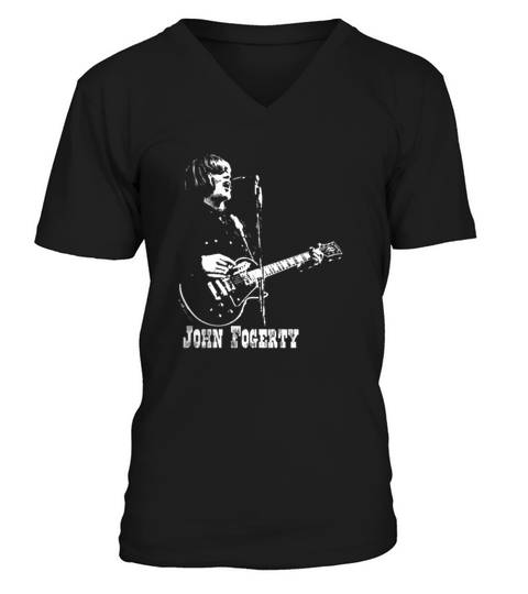 John Fogerty Fan V-Neck T-shirt
