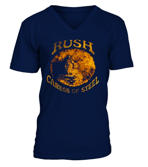 Rush Caress Of Steel V-Neck T-shirt