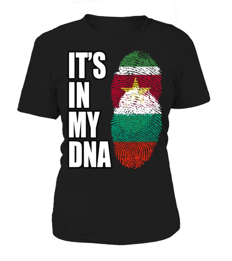 Surinamese And Bulgarian Vintage Heritage DNA Flag Women's T-Shirt