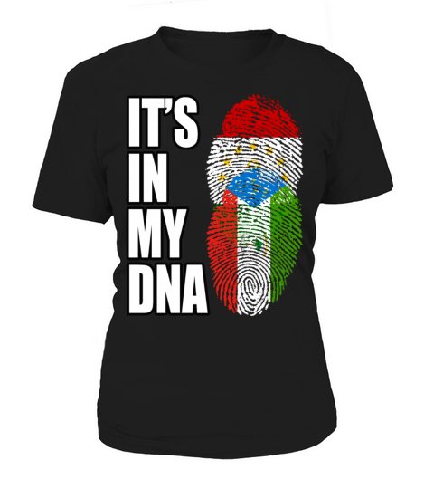 Tajikistani And Equatorial Guinean Vintage Heritag Women's T-Shirt