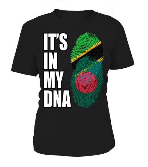 Tanzanian And Bangladeshi Vintage Heritage DNA Fla Women's T-Shirt
