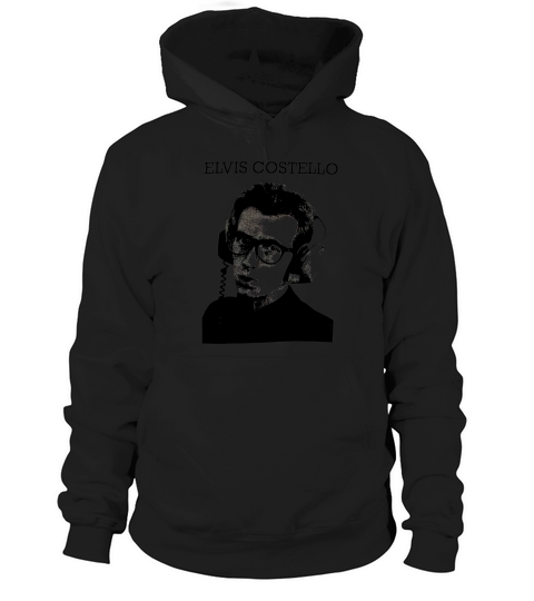 Elvis Costello Stereophonic Slim Fit Hoodie Unisex