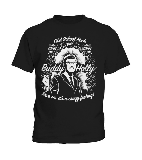 Buddy holly - Old school rock awesome t-shirt T-Shirt Kids T-Shirt
