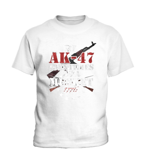 My AK-47 Identifies As A Musket 1776 Pro 2A Kids T-Shirt