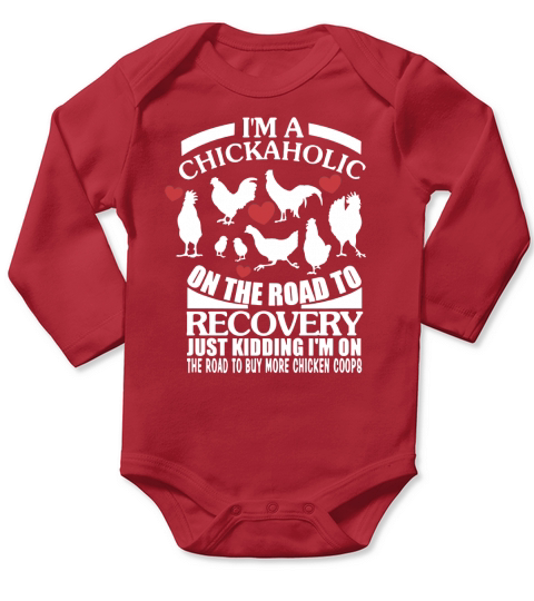 Chicken lovers Shirt Long Sleeve Baby One-Piece