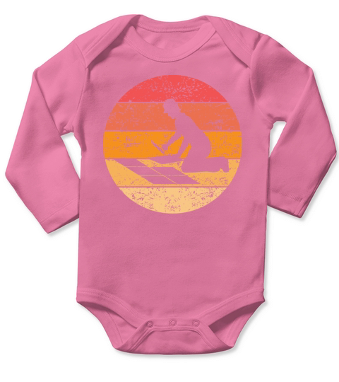 Tiler Profession Training Craftsman Retro Gift Long Sleeve Baby One-Piece