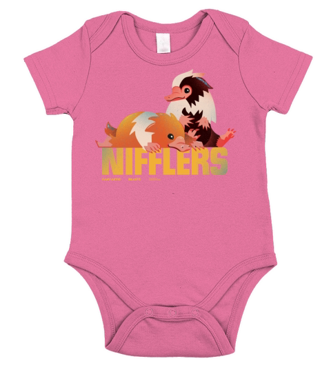 Fantastic Beasts 3 Baby Nifflers Short Sleeve Baby One-Piece