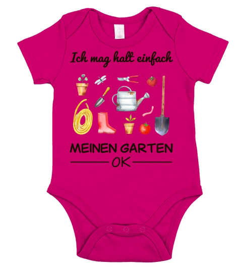 Garden Gardener Hobby Gardener Saying Gift Short Sleeve Baby One-Piece
