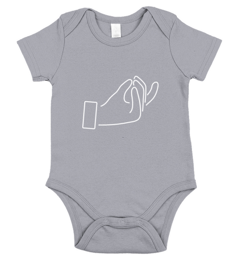 Italian Hand Gesture Italia Italy Italiano Humor Short Sleeve Baby One-Piece