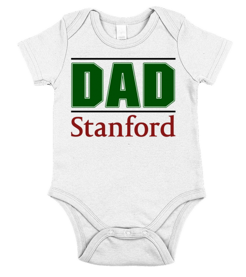 Stanford University Proud Dad Parents Day 2020 Short Sleeve Baby One-Piece
