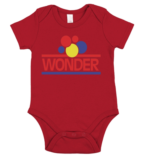 Vintage Wonder Bread Short Sleeve Baby One-Piece