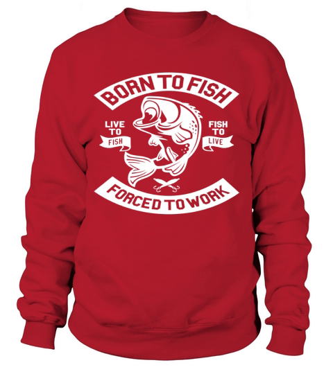 fishing Sweatshirt Unisex