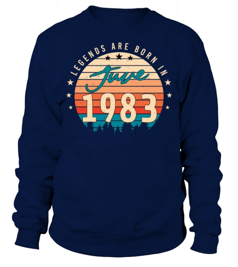 Vintage 1983 June Sweatshirt Unisex