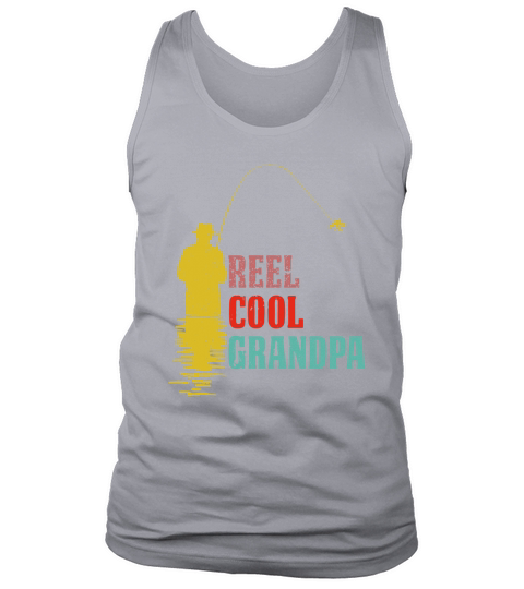 Fishing Grandpa Vintage Fisherman Tank Top Unisex