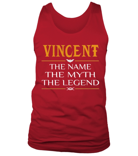 Vincent Legend Name Vincent Tank Top Unisex