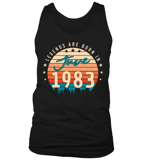 Vintage 1983 June Tank Top Unisex