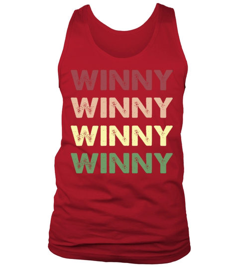 Winny Shirt - Funny Personalized Name Winny Tank Top Unisex