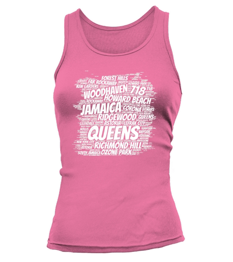 Born raised in queens borough new york city T-shirt Tank top Woman