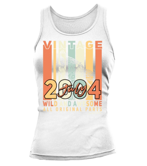 July 2004 Finally 18 Years Tank top Woman