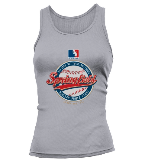 Springfield Nuclear Power Plant Softball T-Shirt Tank top Woman